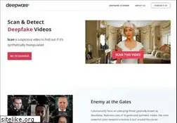 Sites similar to deepware.ai