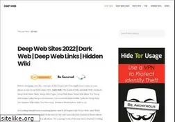 Sites similar to deepweb-sites.com