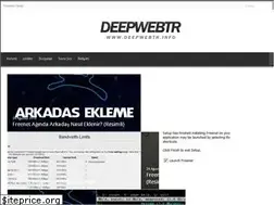 Sites similar to deepwebtr.info