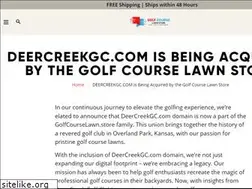 Sites similar to deercreekgc.com