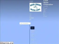 Sites similar to deercreekwatercorp.com