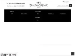 Sites similar to deerfieldflorist.com