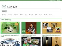 Sites similar to deerfieldlibrary.org