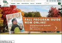 Sites similar to deerfieldparks.org