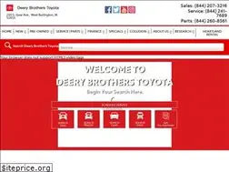 Sites similar to deerybrotherstoyota.com