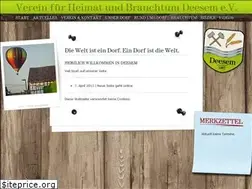 Sites similar to deesem.de