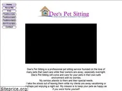 Sites similar to deespetsitting.com