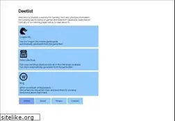 Sites similar to deetlist.com