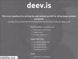 Sites similar to deev.is