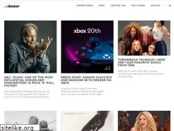 Sites similar to deezer-blog.com