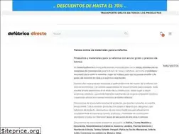 Sites similar to defabricadirecto.com