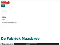 Sites similar to defabriekmaasbree.nl