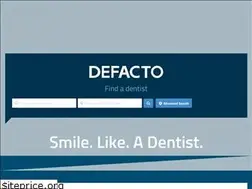 Sites similar to defactodentists.com