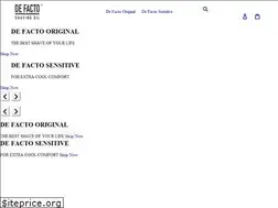 Sites similar to defactoshave.com