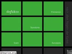 Sites similar to defakto.org