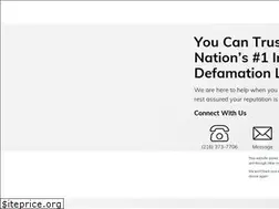 Sites similar to defamationremovallaw.com