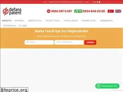 Sites similar to defanspatent.com.tr