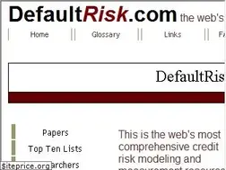 Sites similar to defaultrisk.com