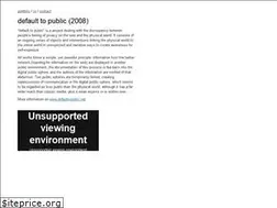 Sites similar to defaulttopublic.net