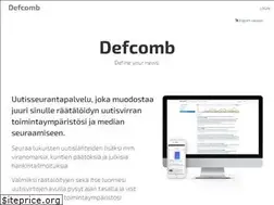 Sites similar to defcomb.com