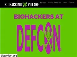 Sites similar to defconbiohackingvillage.org