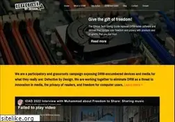 Sites similar to defectivebydesign.org