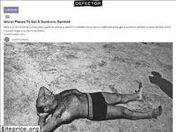 Sites similar to defector.com