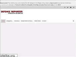 Sites similar to defencereporter.com