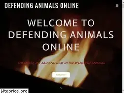 Sites similar to defendanimals.net