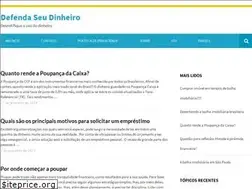 Sites similar to defendaseudinheiro.com.br