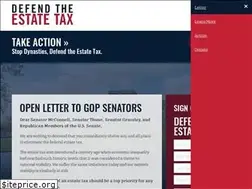 Sites similar to defendestatetax.com