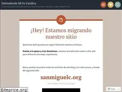 Sites similar to defendiendomife.wordpress.com
