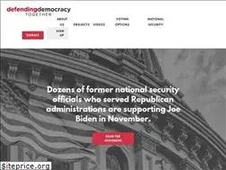Sites similar to defendingdemocracytogether.org