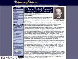 Sites similar to defendingsteiner.com