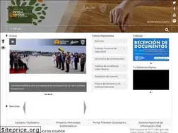 Sites similar to defensa.gob.ec