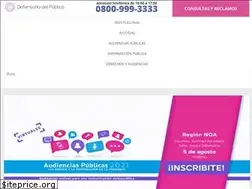 Sites similar to defensadelpublico.gob.ar
