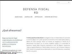 Sites similar to defensafiscalrd.com