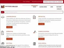 Sites similar to defensapublica.com