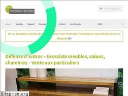 Sites similar to defense-entrer-mobilier.fr