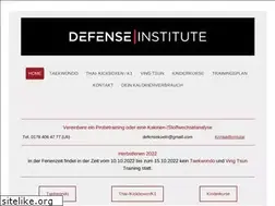 Sites similar to defense-institute.de