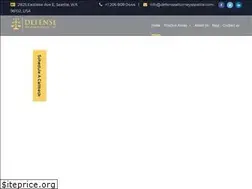 Sites similar to defenseattorneysseattle.com