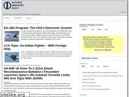 Sites similar to defenseindustrydaily.com