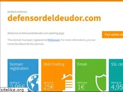 Sites similar to defensordeldeudor.com
