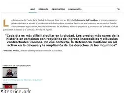 Sites similar to defensoriainquilinos.com.ar