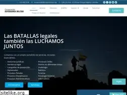 Sites similar to defensoriamilitar.org