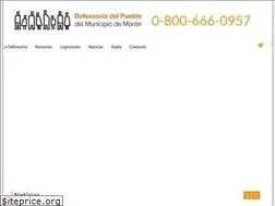 Sites similar to defensoriamoron.gob.ar
