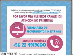 Sites similar to defensorianinez.cl
