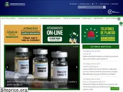 Sites similar to defensoriapublica.mt.gov.br