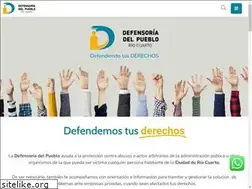 Sites similar to defensoriariocuarto.org.ar