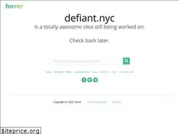 Sites similar to defiant.nyc